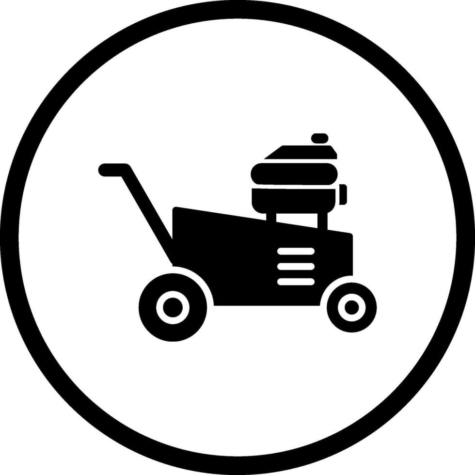 Lawn Mower Vector Icon