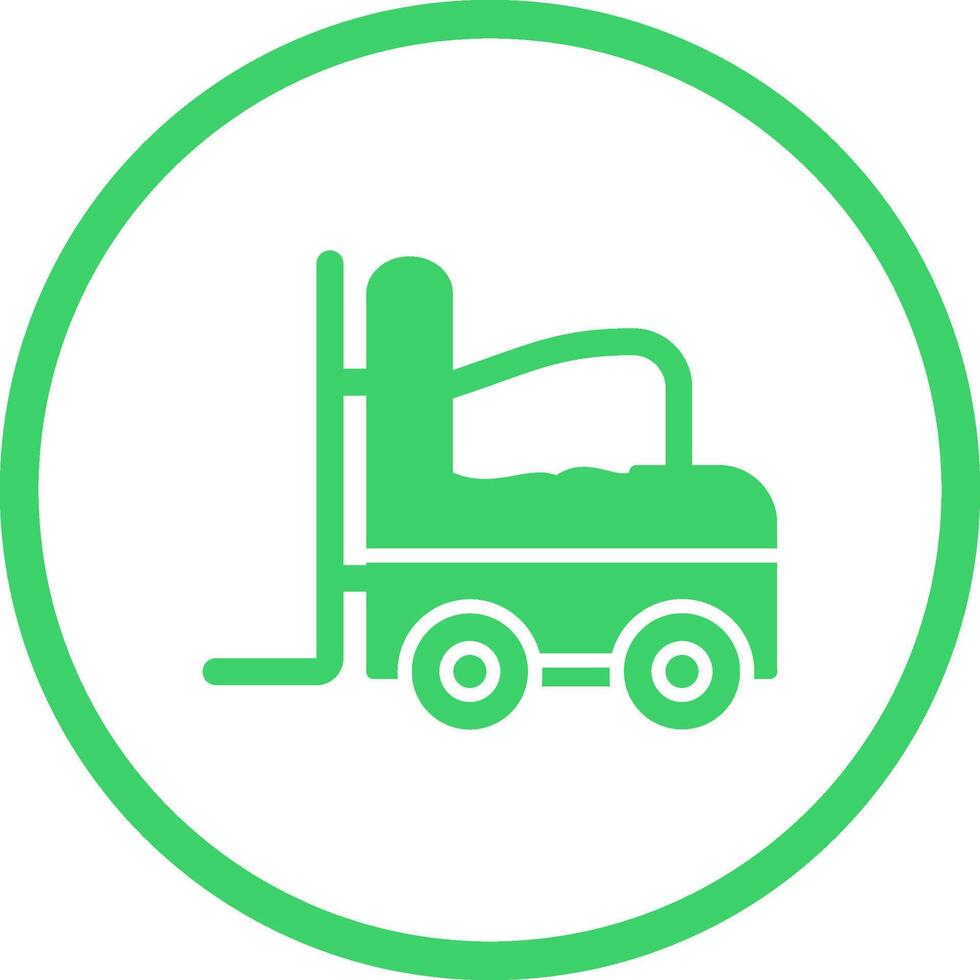 Forklift Vector Icon