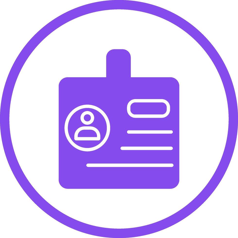 Identification Vector Icon