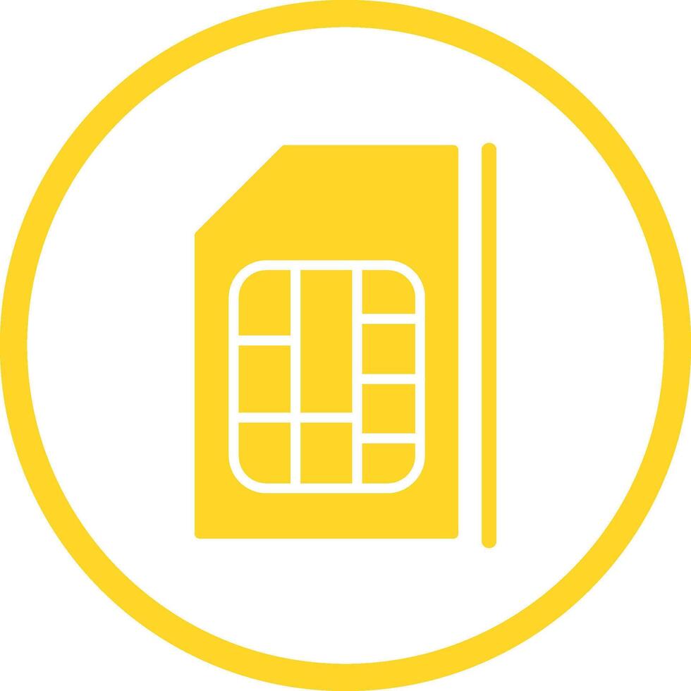 SIM Card Vector Icon