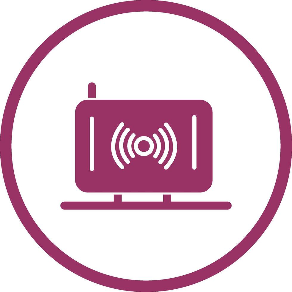 Wireless Vector Icon