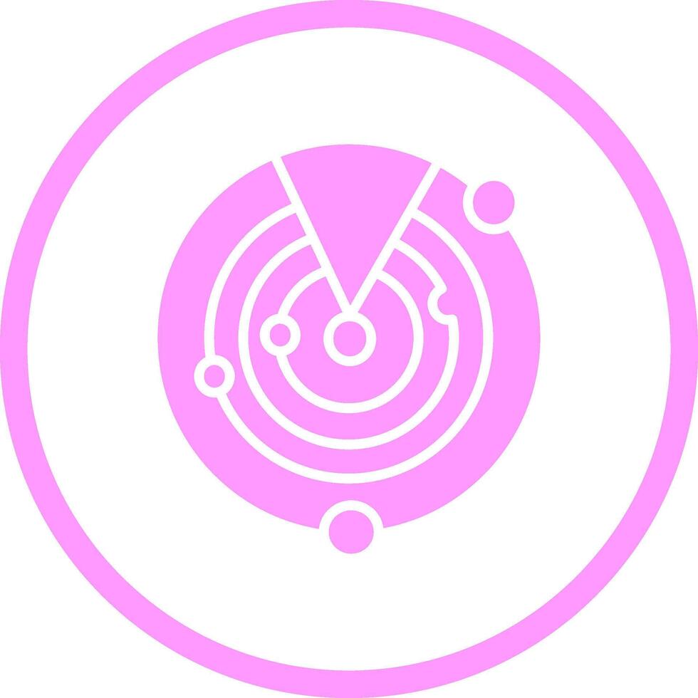 Radar Screen Vector Icon
