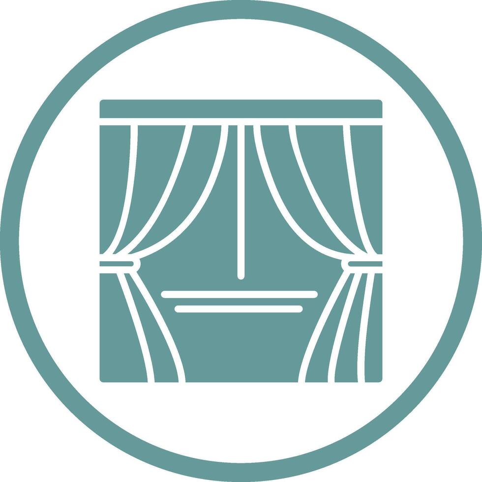 Curtains Vector Icon