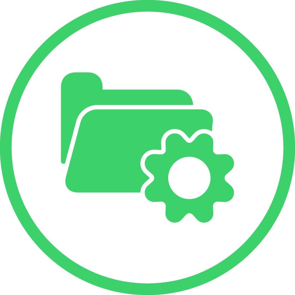 Preferences Folder Vector Icon