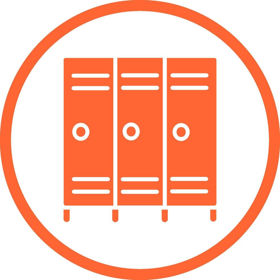 Lockers Vector Icon