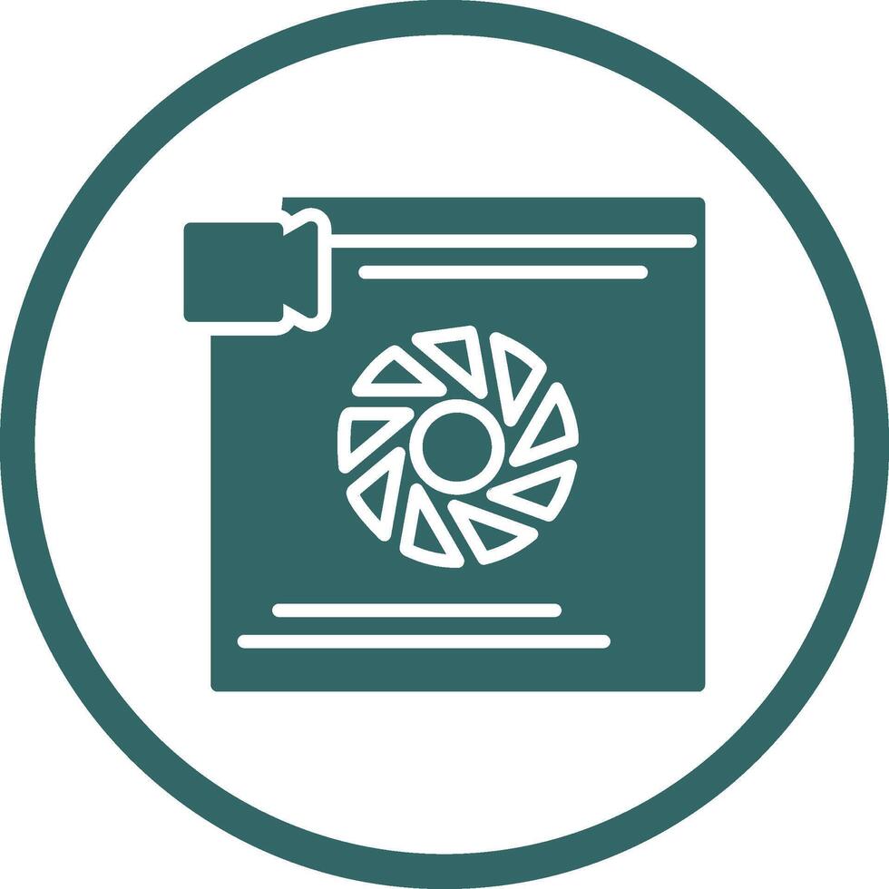 Camera Lens Vector Icon