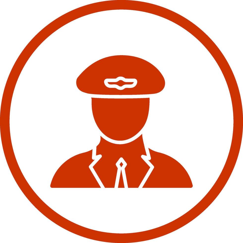 Flight Captain Vector Icon