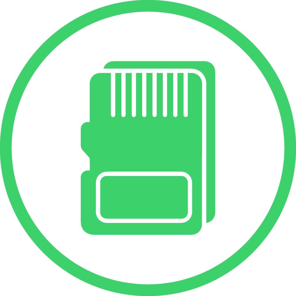 SD Card Vector Icon