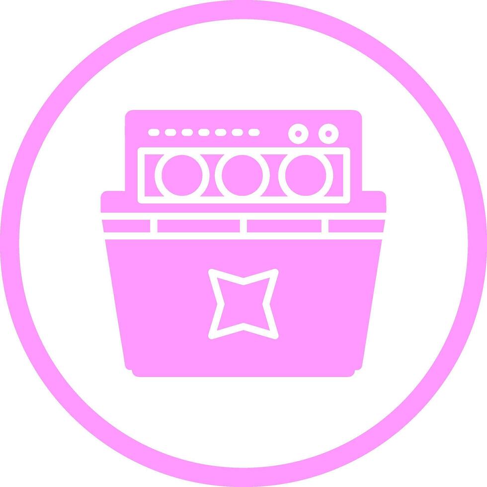 Dishwasher Vector Icon