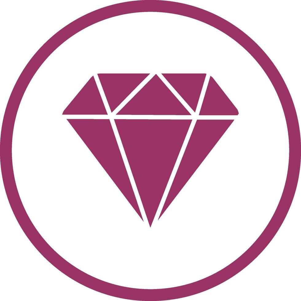 Diamond Vector Icon