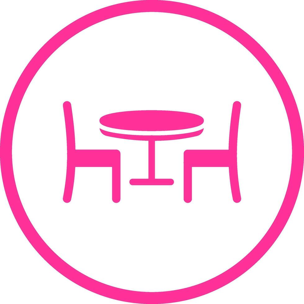 Dining Table I Vector Icon