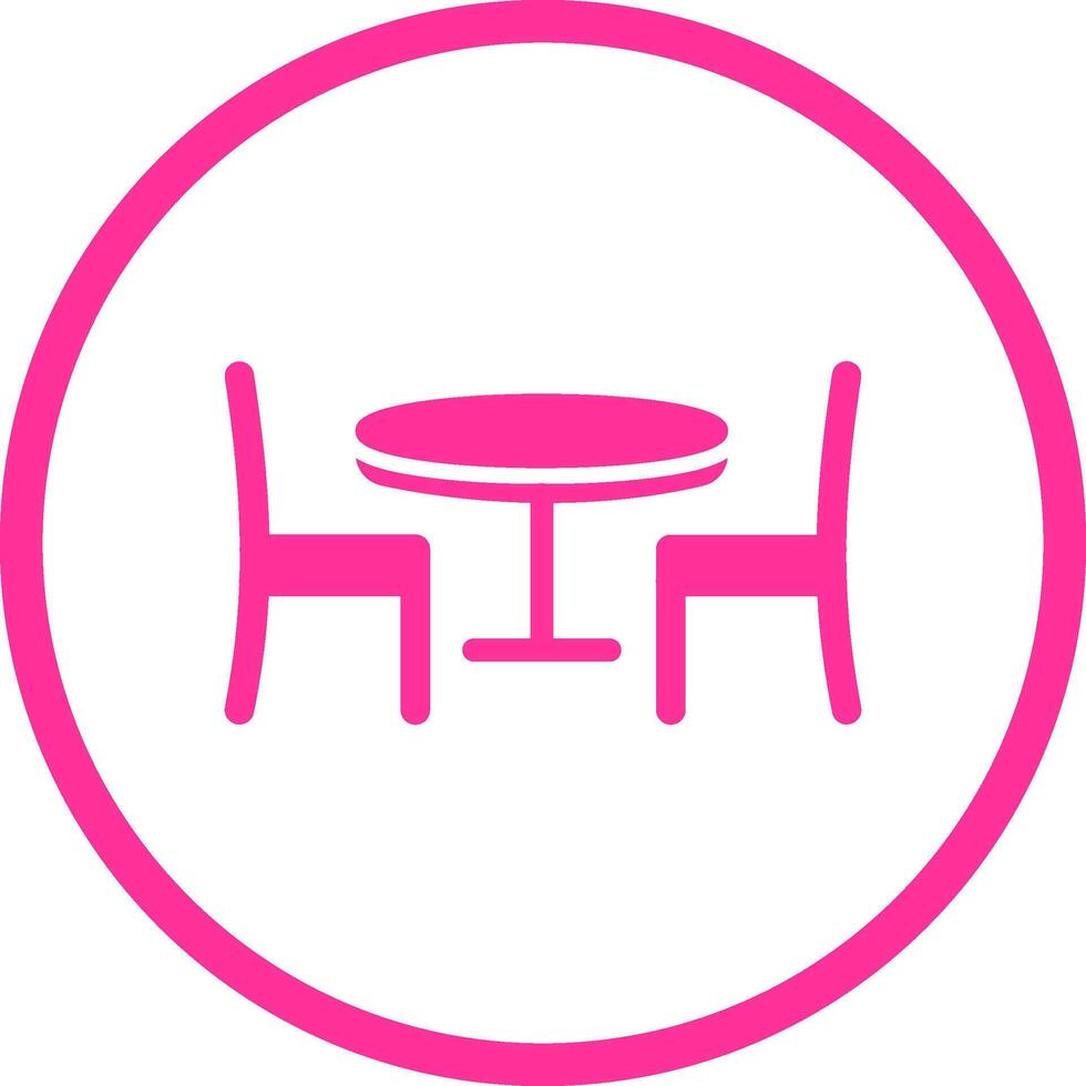 Dining Table I Vector Icon