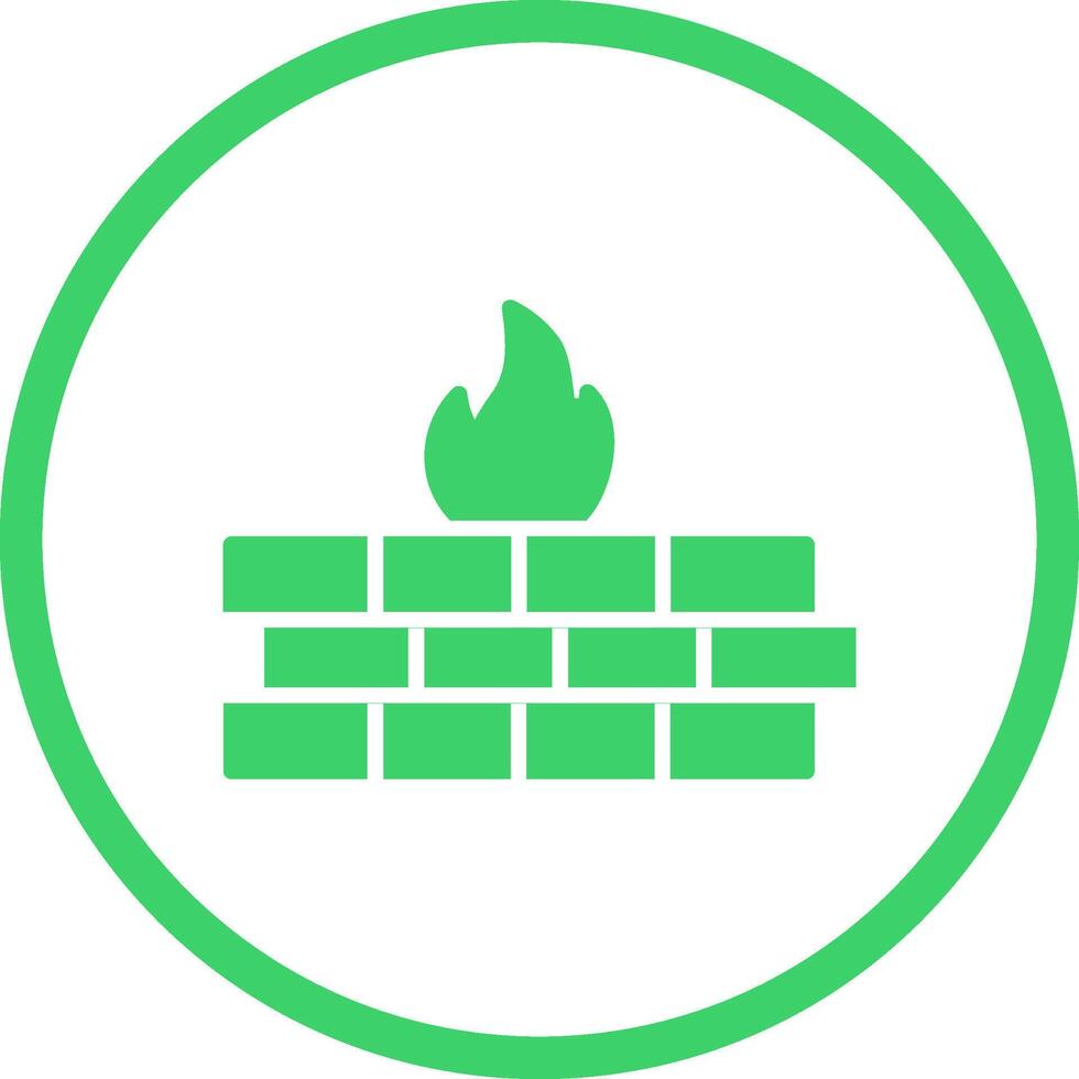 Firewall Vector Icon