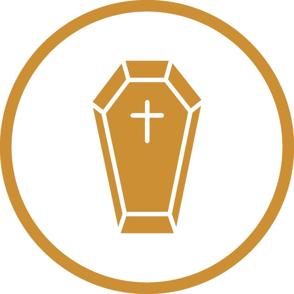 Coffin Vector Icon