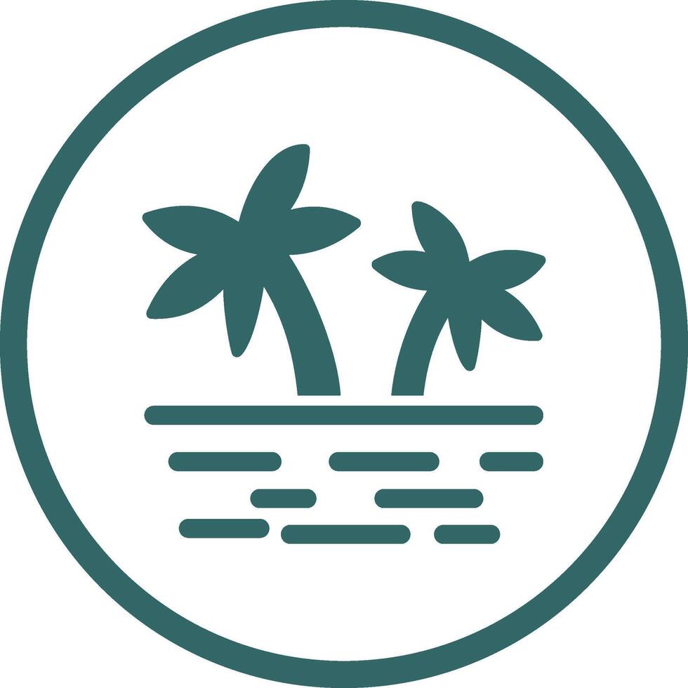 Island Vector Icon