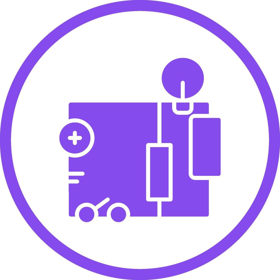 Electrical Circuit Vector Icon