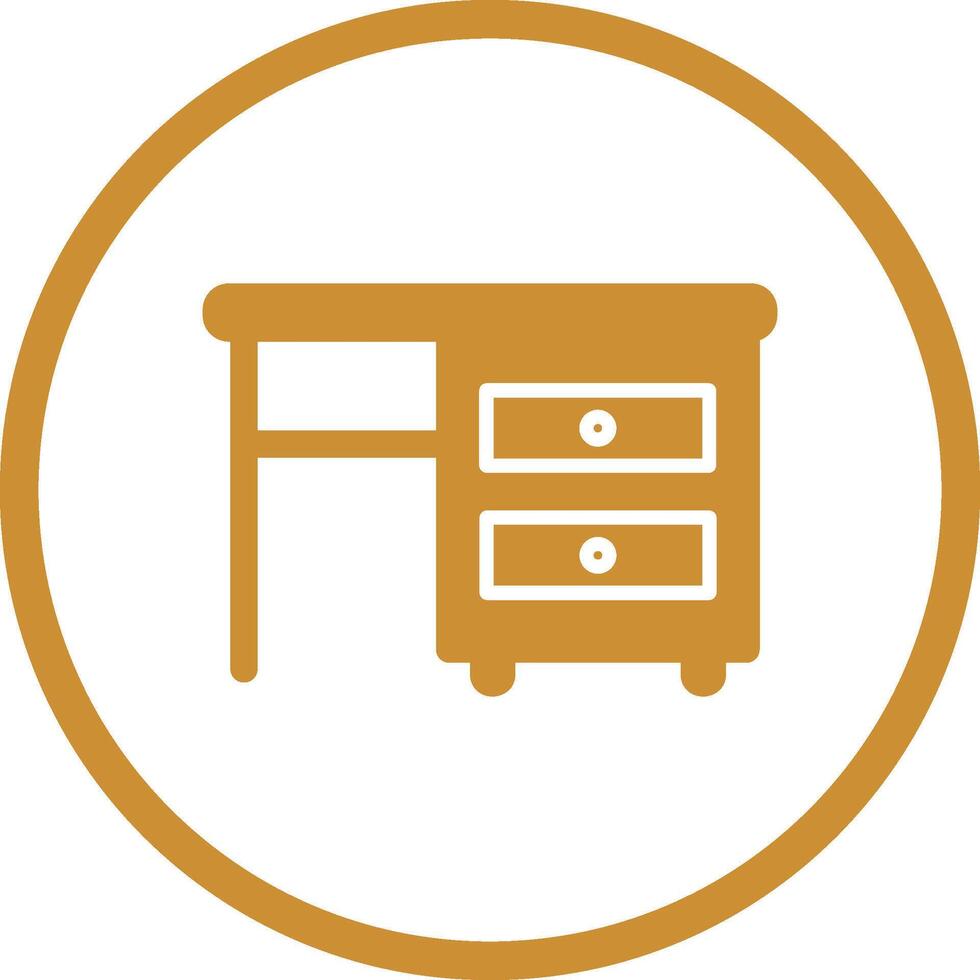 Table with Drawers I Vector Icon