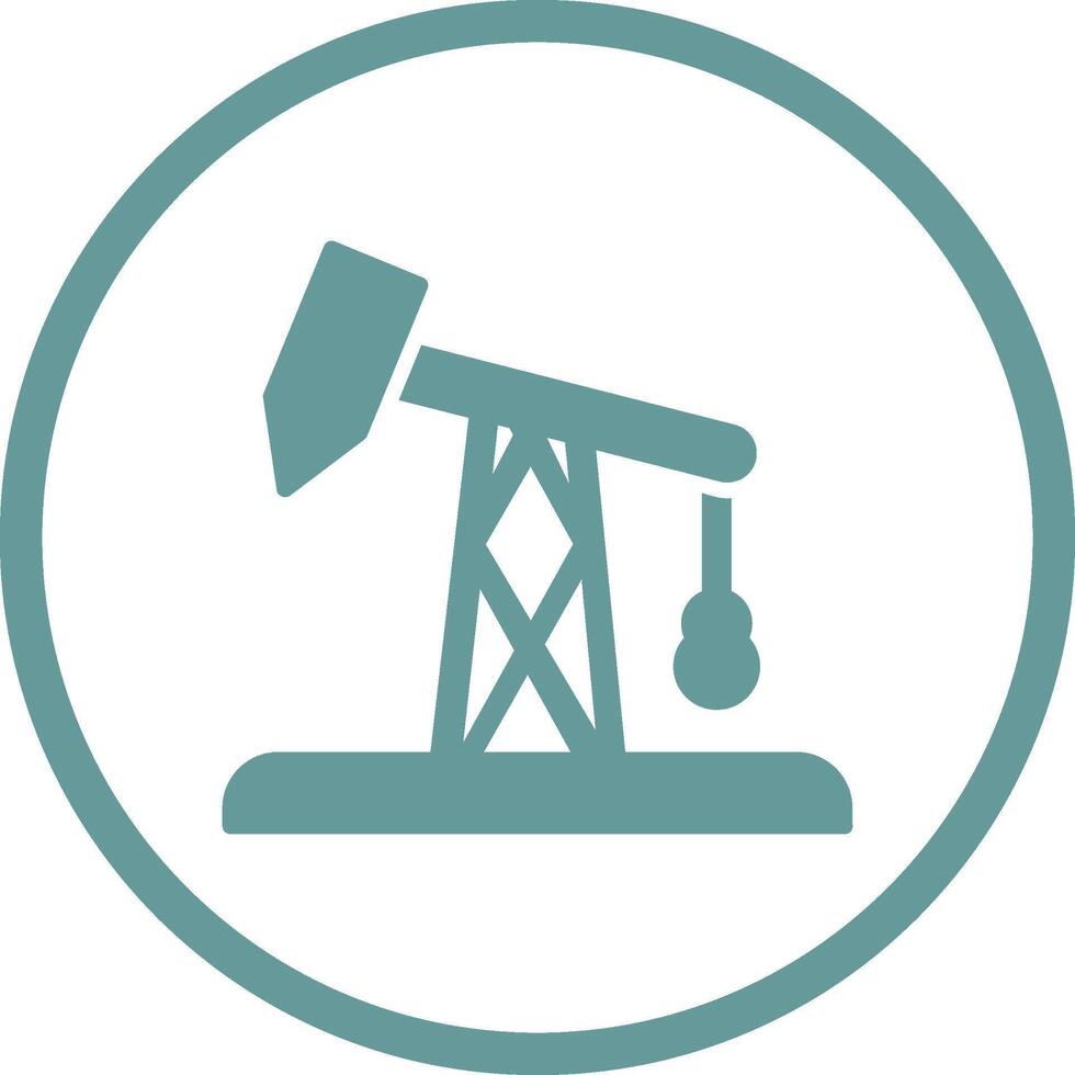 Pumpjack Vector Icon