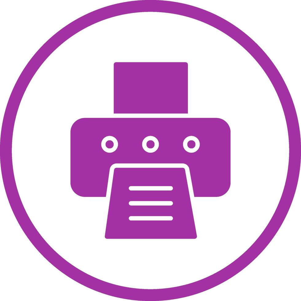 Print Vector Icon
