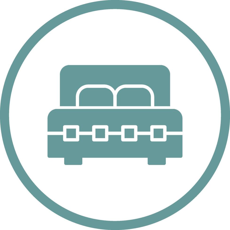 Double Bed I Vector Icon