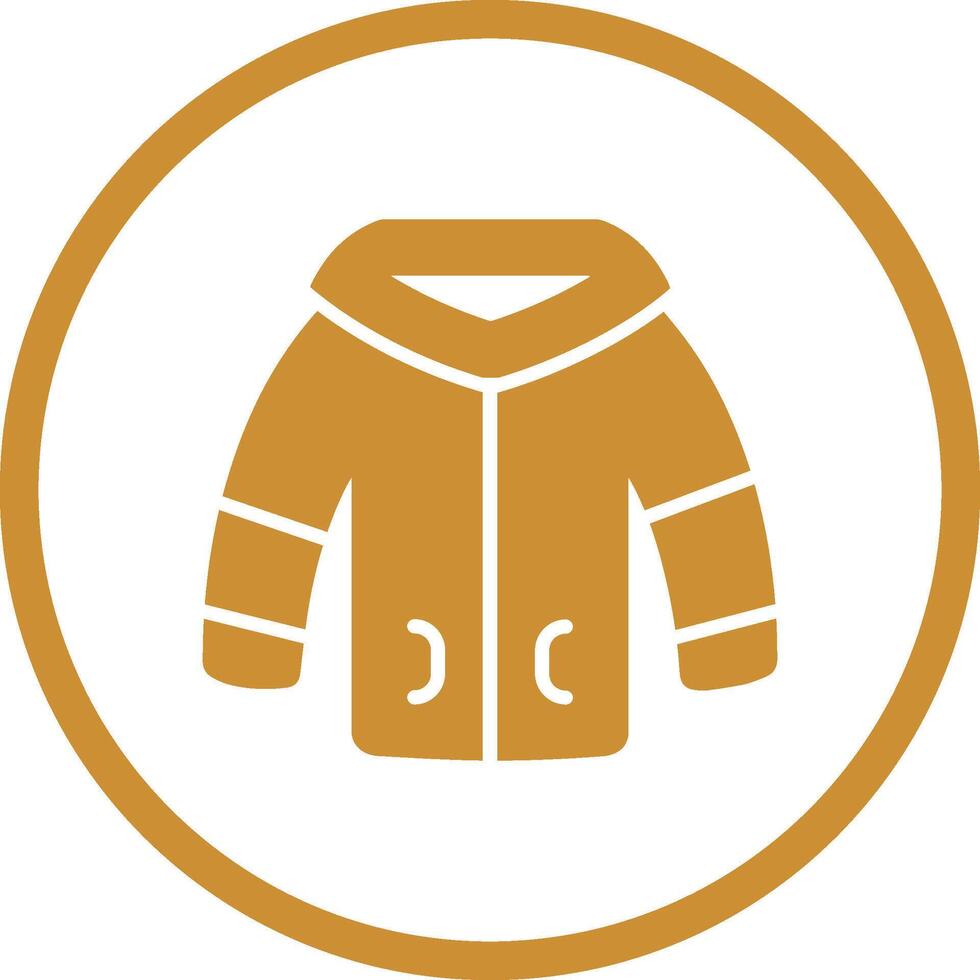 Winter Jacket Vector Icon