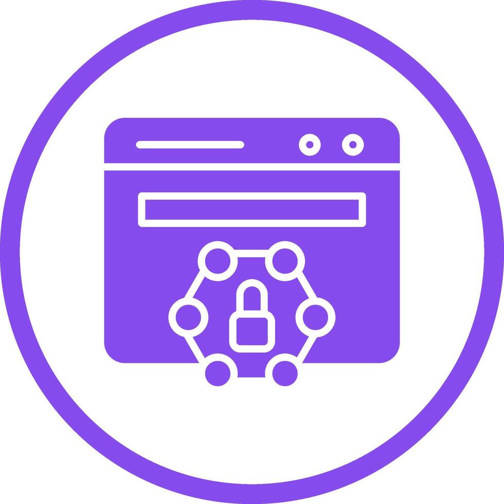 Web Protected Vector Icon