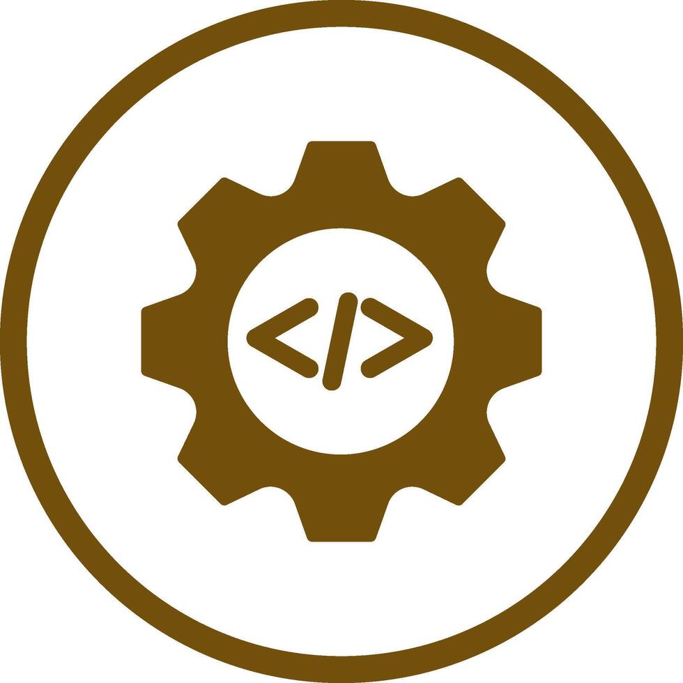 Coding Gear Vector Icon