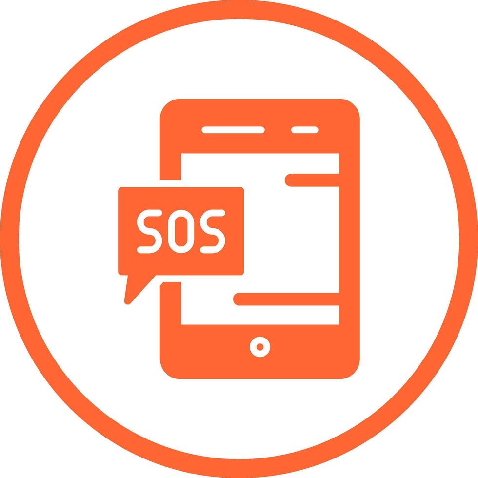 SOS Vector Icon