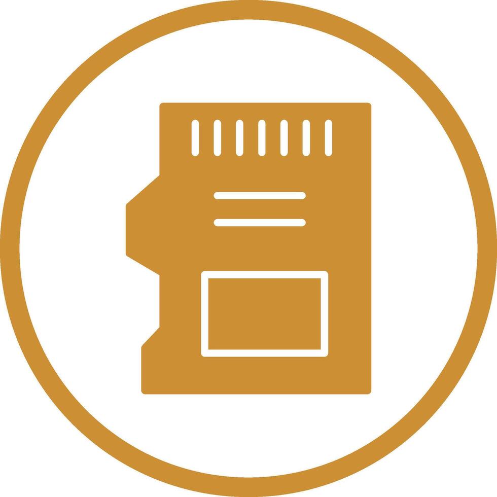 SD Card Vector Icon