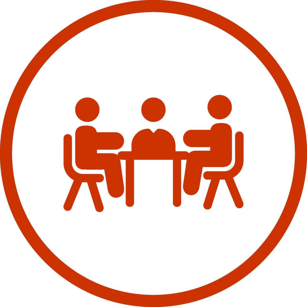 Meeting Vector Icon