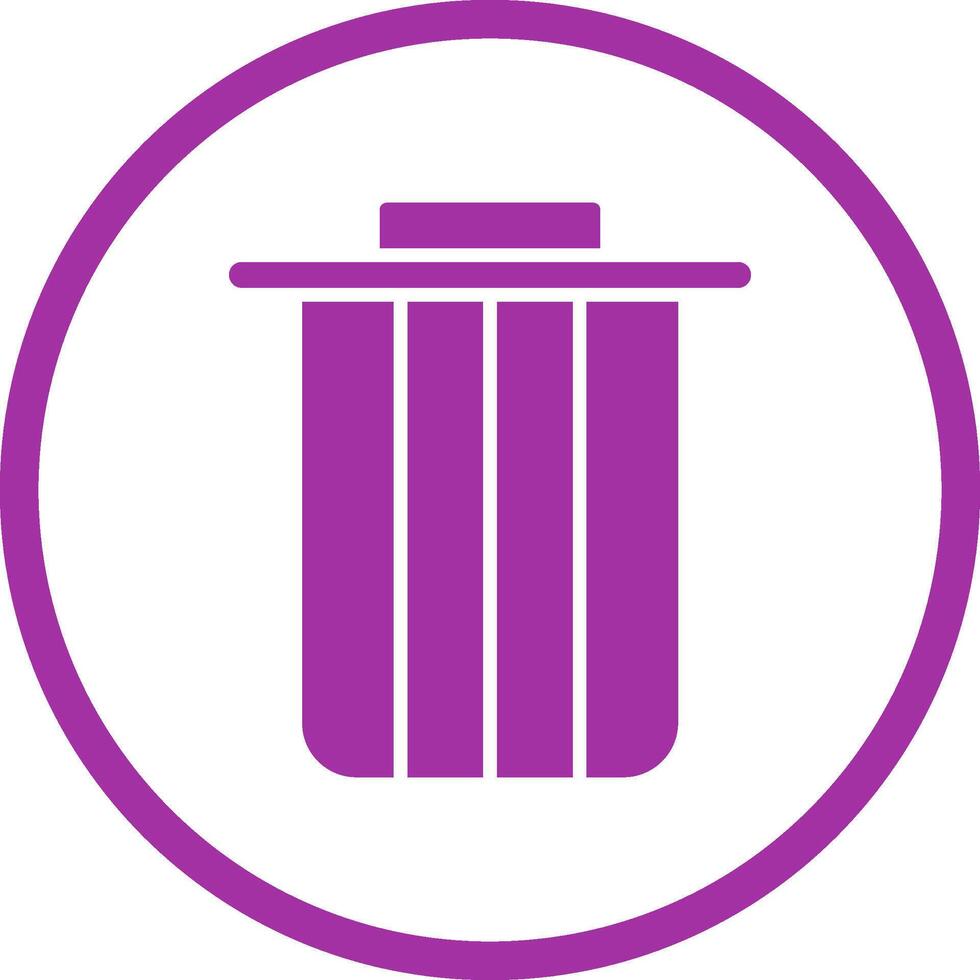 Dustbin Vector Icon