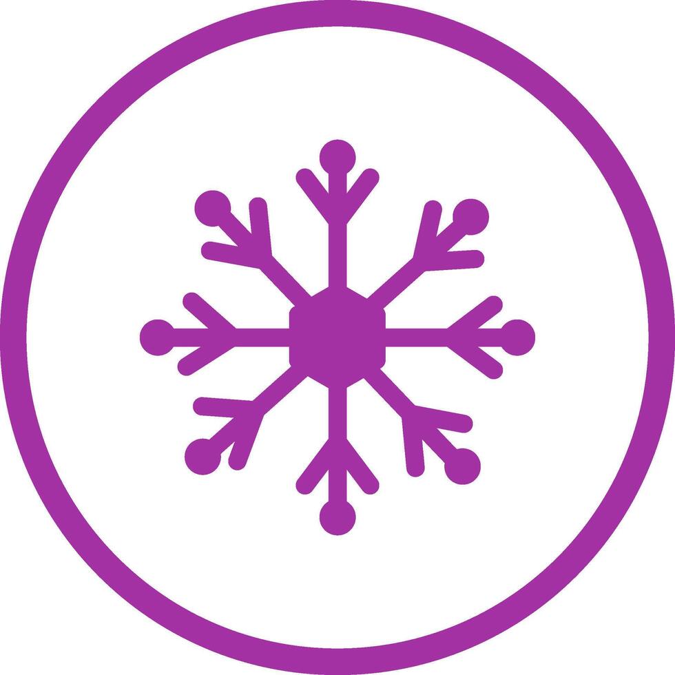 Snowflake Vector Icon