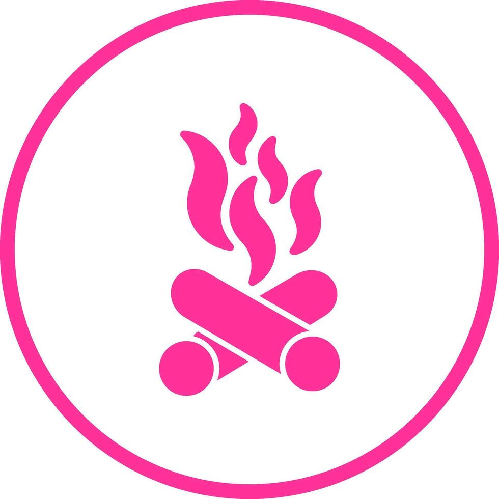 Bonfire Vector Icon