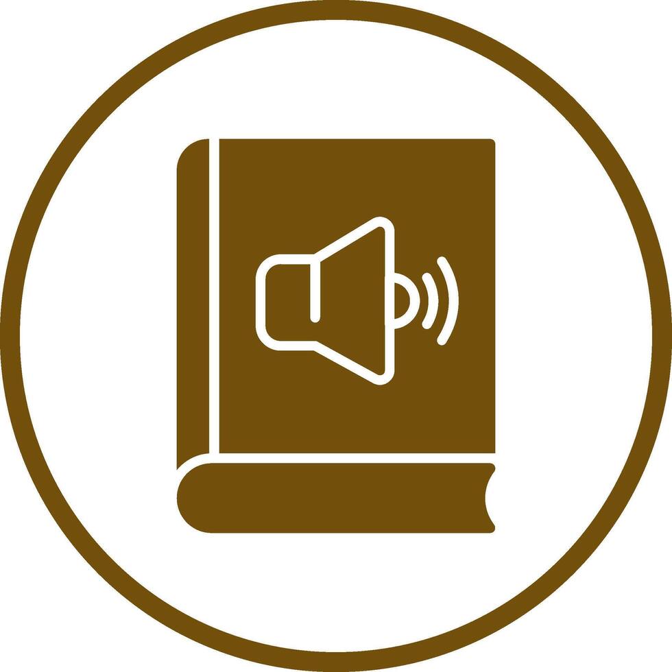 Audio Book Vector Icon