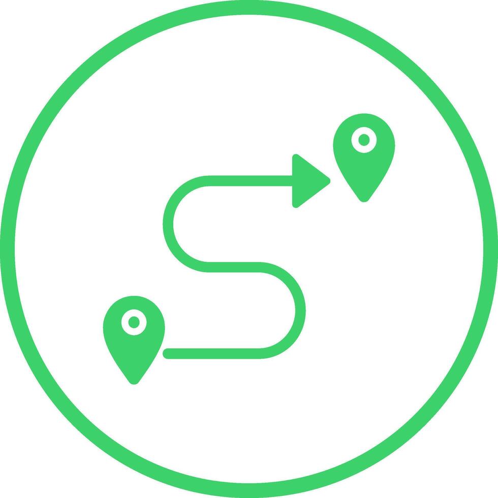 Route Vector Icon