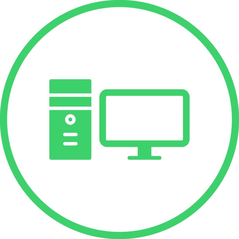 Desktop Vector Icon