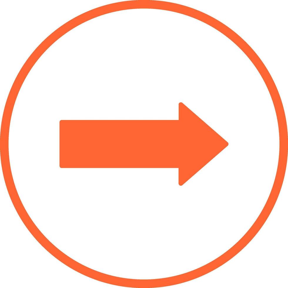 Arrow Right Vector Icon