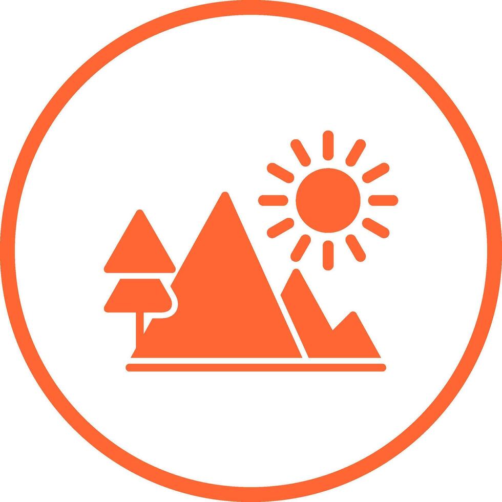 Mountain Vector Icon