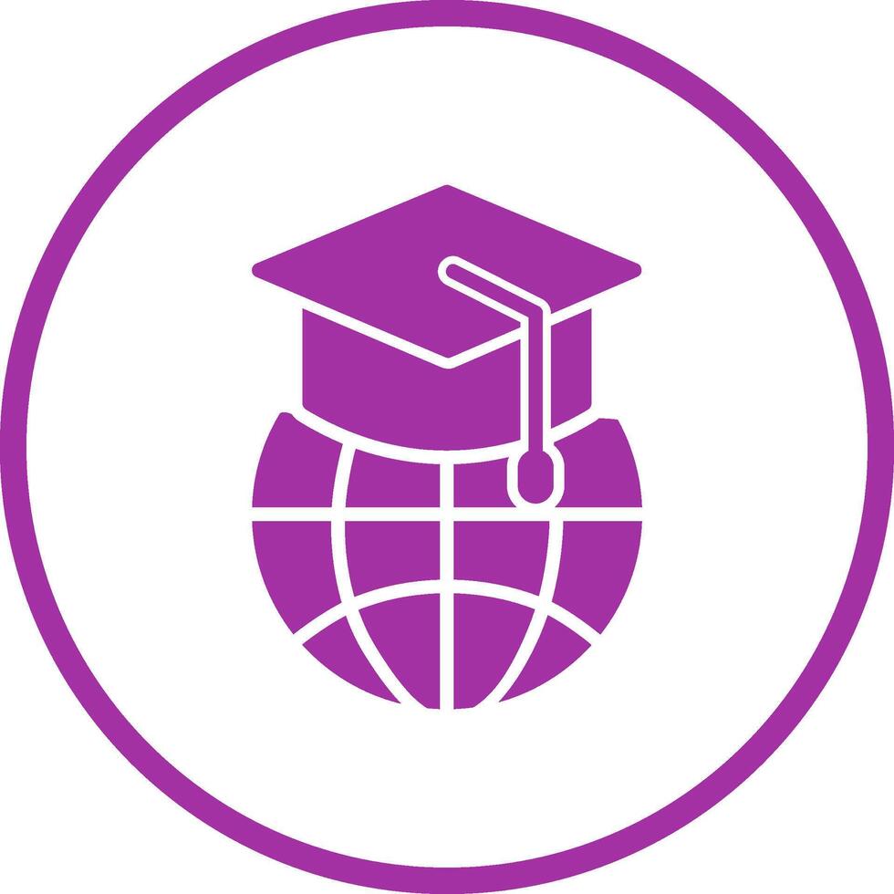 Global Education Vector Icon