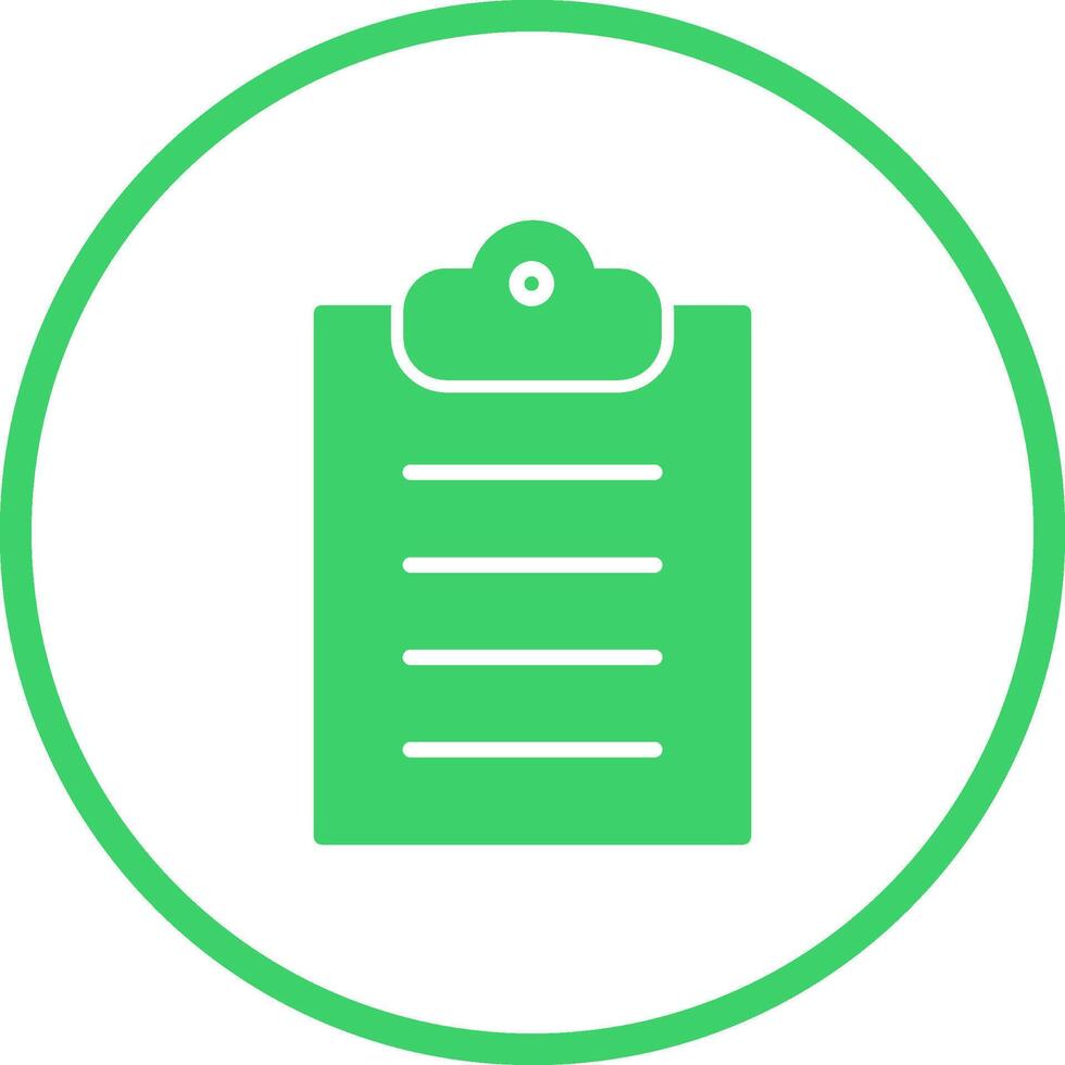 Clipboard Vector Icon