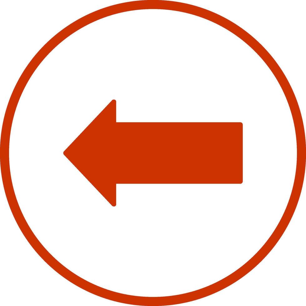 Left Vector Icon