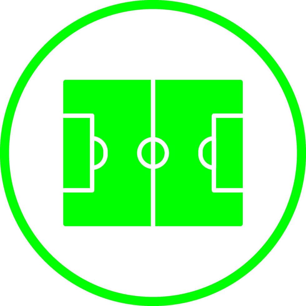 Football Field Vector Icon