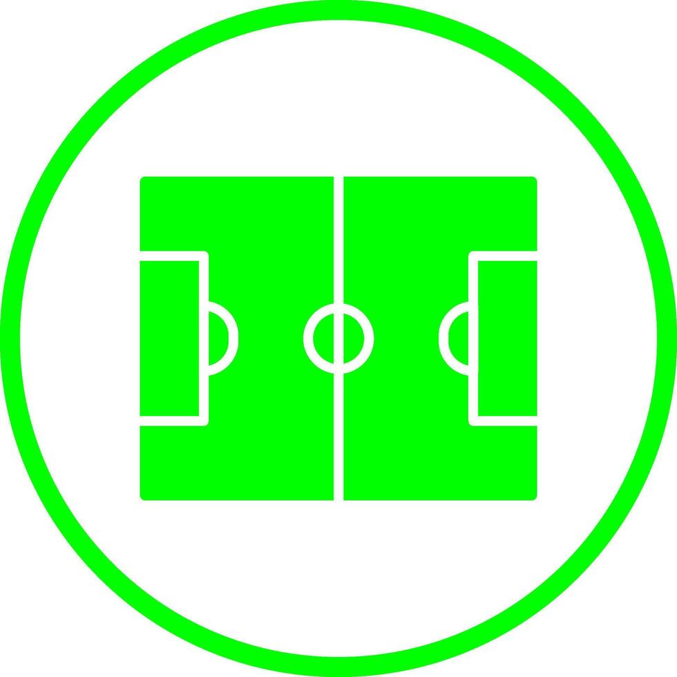 Football Field Vector Icon