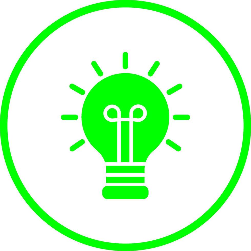 Light Bulb Vector Icon