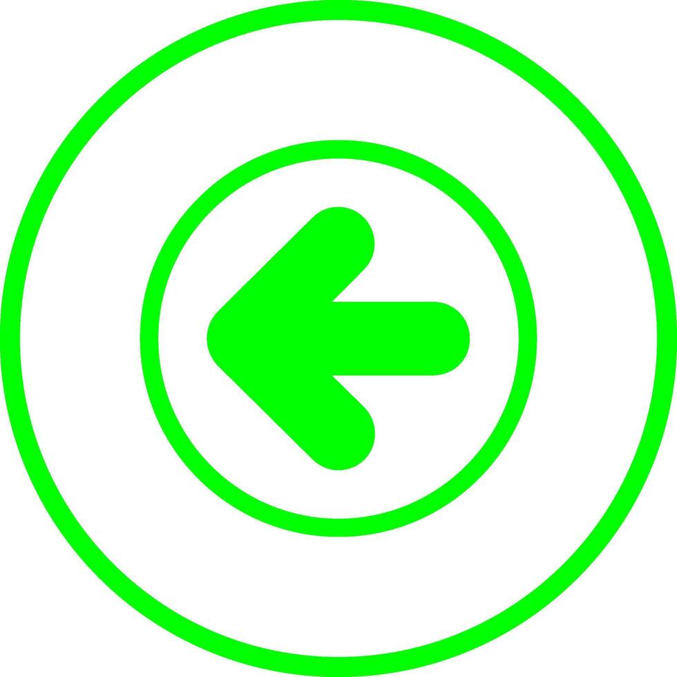 To Left Vector Icon