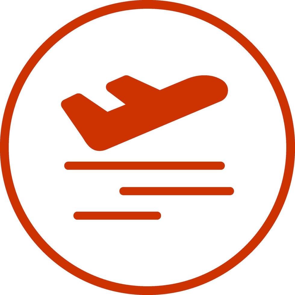 Departure Vector Icon