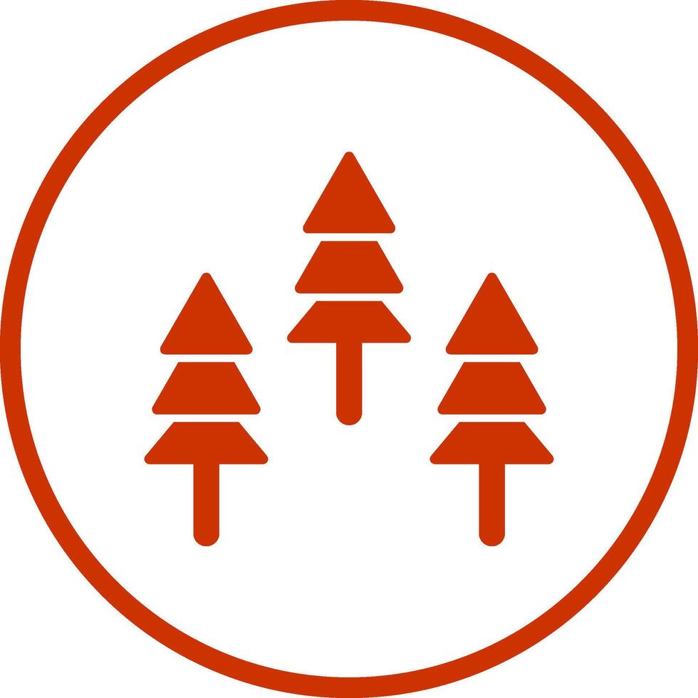 Forest Vector Icon