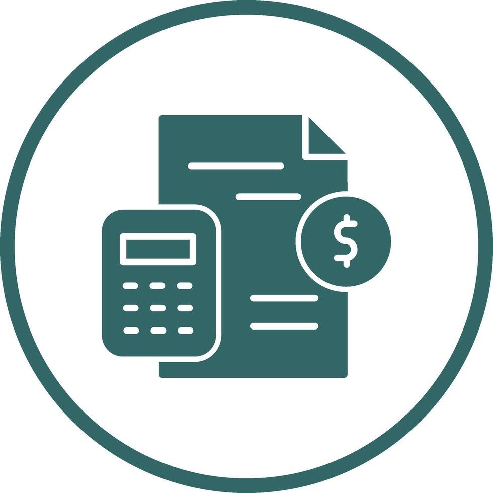 Accounting Vector Icon