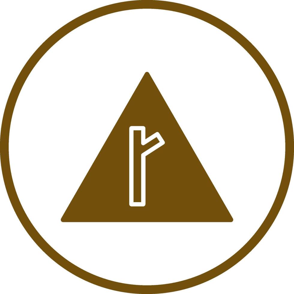 Road Sign Vector Icon