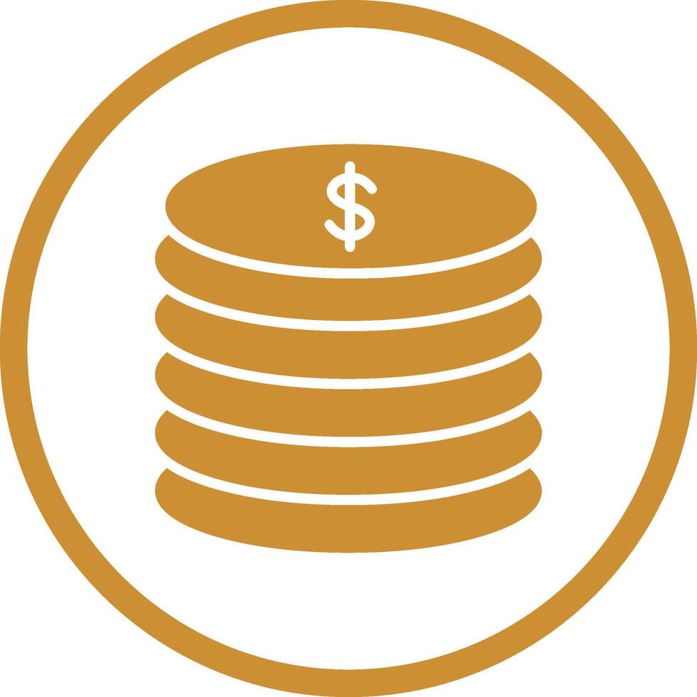 Stack of Coins Vector Icon